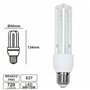 Lâmpada E27 9W70W 230V Led 3U Branco Frio 720Lm