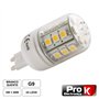 Lâmpada G9 5W 12V 24 Leds Smd 5050 Branco Quente