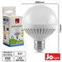 Lâmpada E27 8W50W 230V Leds Globo Branco Natural 650Lm