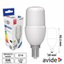 Lâmpada Led E14 Stick T37 7W 230V 6400K 806Lm Avide