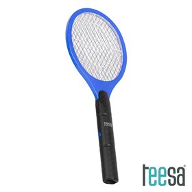 Raquete Mosquiteiro Elétrica Azul Teesa