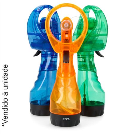 Ventoinha Portátil C/ Nebulizador Ø 10Cm