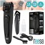 Máquina Cortar Cabelo C/ 1 Pente Portátil 1.5W Usb Teesa