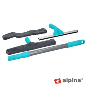 Kit Limpeza Vidros 5 Peças Alpina