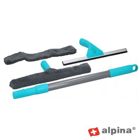 Kit Limpeza Vidros 5 Peças Alpina