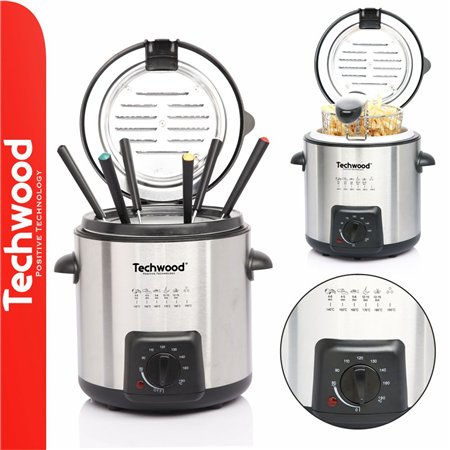 Fondue Elétrico C/ 6 Espetos 840W Techwood