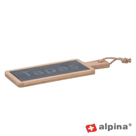 Tábua Bambu C/ Placa Ardósia Alpina