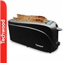 Torradeira 2 Ranhuras Compridas 1300W Preta Techwood