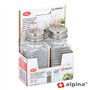 Conjunto 2 Frascos P/ Especiarias 3.5X7.5Cm Alpina