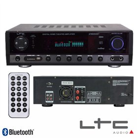 Amplificador Stereo Hifi 2X50W + 3X20W Usb/Fm/Bt/Sd Ltc