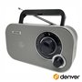 Rádio Fm Portátil Branco Denver
