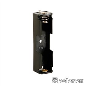Suporte P/ 1 Pilha Aa C/ Terminais P/ Soldar Velleman