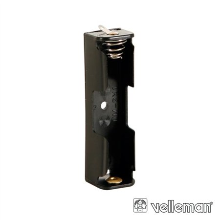 Suporte P/ 1 Pilha Aa C/ Terminais P/ Soldar Velleman
