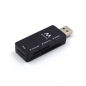 Leitor de cartão múltiplo usb 2.0 ewent ew1049 ms - sd - t - flash - m2