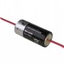 Pilha Li-Socl2 2/3Aa Er14335 Terminais C/ Fios 3.6V 1650Ma