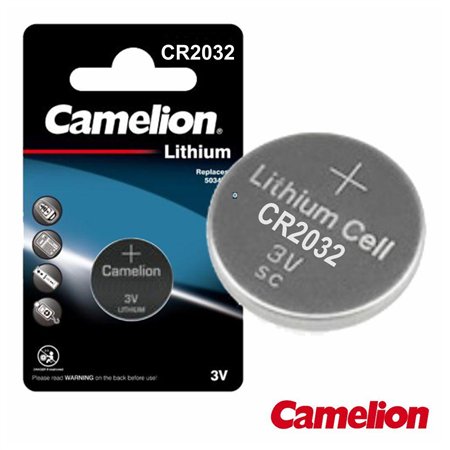 Pilha Lithium Botão Cr2032 3V 220Ma Blister Camelion