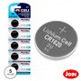 Pilha Lithium Botão Cr1620 3V 70Ma 5X Blister