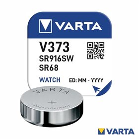 Pilha Óxido Prata Botão V373/Sr916Sw/Sr68 1.55V Varta
