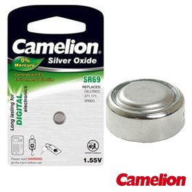 Pilha Botão Sr69 / G6 1.55V 78Ma Blister Camelion
