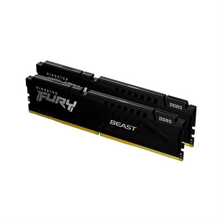 Memória ram ddr5 16gb 2x8gb kingston - 5600mhz - pc5 44800 - fury beast - cl 40 - 1.25v