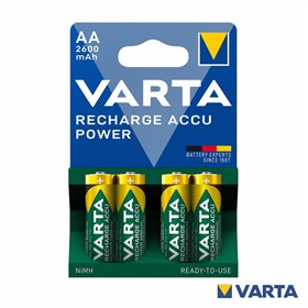 Pilha Recarregável Aa 1.2V 2600Ma 4X Blister Varta