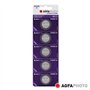 Pilha Lithium Botão Cr2025 3V 5X Blister Agfaphoto