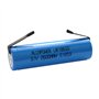 Bateria Lítio 18650 3.7V 2600Ma C/ Patilhas Recarregável