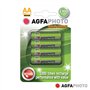 Pilha Recarregável Aa 1.2V 2300Mah 4X Blister Agfaphoto