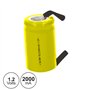 Bateria Ni-Cd Sc 1.2V 2000Ma C/ Patilhas