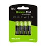 Pilha Recarregável Aa 1.2V 2000Ma 4X Blister Green Cell