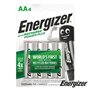 Bateria Ni-Mh Aa 1.2V 2000Ma 4X Power Plus Energizer