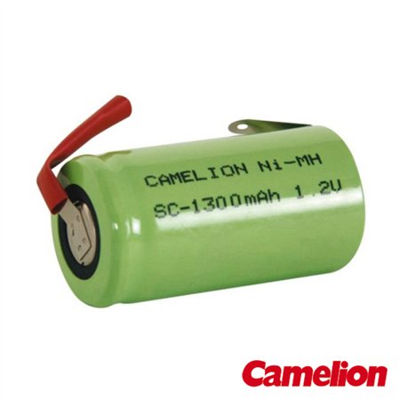 Bateria Ni-Mh Sc 1.2V 1300Ma C/ Patilhas