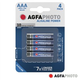 Pilha Alcalina Lr03/Aaa 1.5V 4X Blister Power Agfaphoto