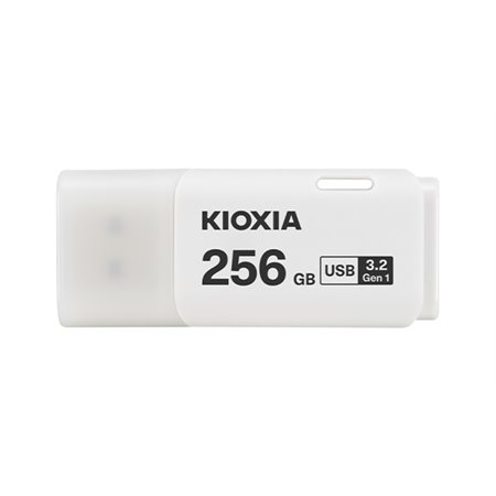 memoria usb 3.2 kioxia 256gb u301 branco