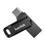 Memória usb 3.1 usb tpo c sandisk 64gb ultra dual drive go