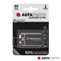 Pilha Alcalina 6Lr61/9V 9V 1X Blister Ultra Agfaphoto
