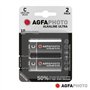 Pilha Alcalina Lr14/C 1.5V 2X Blister Ultra Agfaphoto