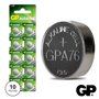Pilha Botão Alcalina Lr44/Ag13/V13Ga/A76 1.5V 10X Blister Gp