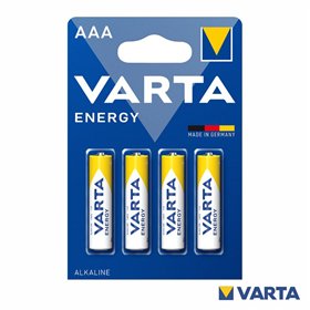 Pilha Alcalina Lr03/Aaa 1.5V 4X Blister Varta