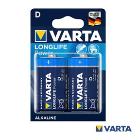 Pilha Alcalina Lr20/D 1.5V 2X Longlife Power Varta