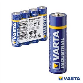 Pilha Alcalina Lr6/Aa 1.5V 4X Industrial Varta