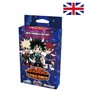 Jogo de cartas my hero academia deck conteúdo carregável liga de vilões