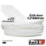 Tubo Manga Termoretráctil 25.4Mm 1.2M 25X Tranparente Prok