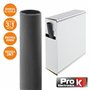 Tubo Manga Termoretráctil C/ Cola 9.0Mm 3M Preto Prok