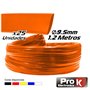 Tubo Manga Termoretráctil 9.5Mm 1.2M 25X Vermelho Prok