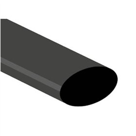 Tubo Manga Termoretráctil 25.4Mm 1.2M 25X Preto Prok