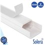 Calha Técnica Pvc C/ Adesivo 10X16Mm 104Mm² 2M Solera