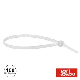 Braçadeira Plástica 2.5X80 100X Polybag