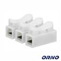 Ligador De Pressão 3 Condutores 2.5Mm² 100Pcs Orno