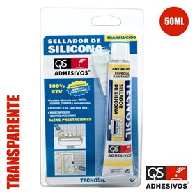 Silicone Acético Sanitário Transparente 50Ml Qs
